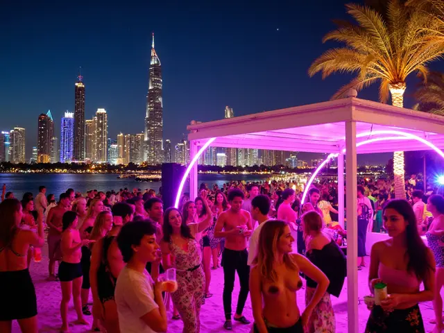 Barasti Beach Sparks Nightlife Magic