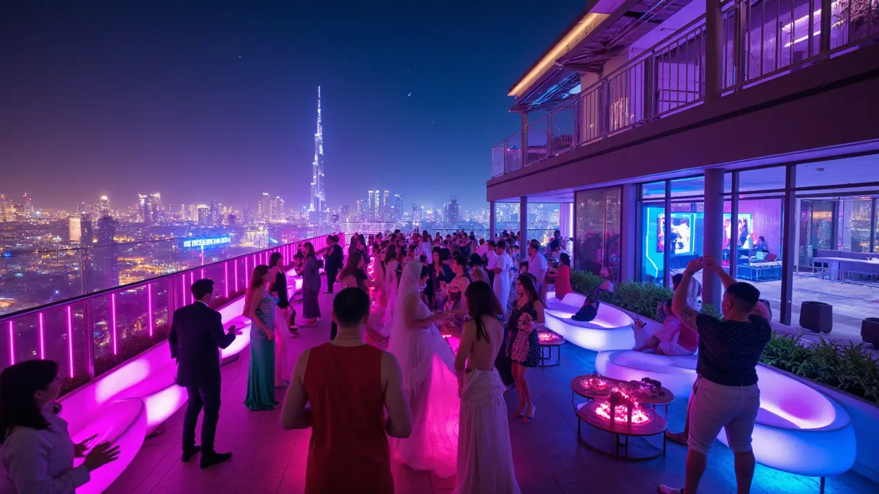 White Dubai – Dance Above the City Skyline