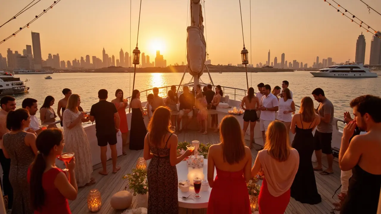 Types of Yacht Parties in Dubai